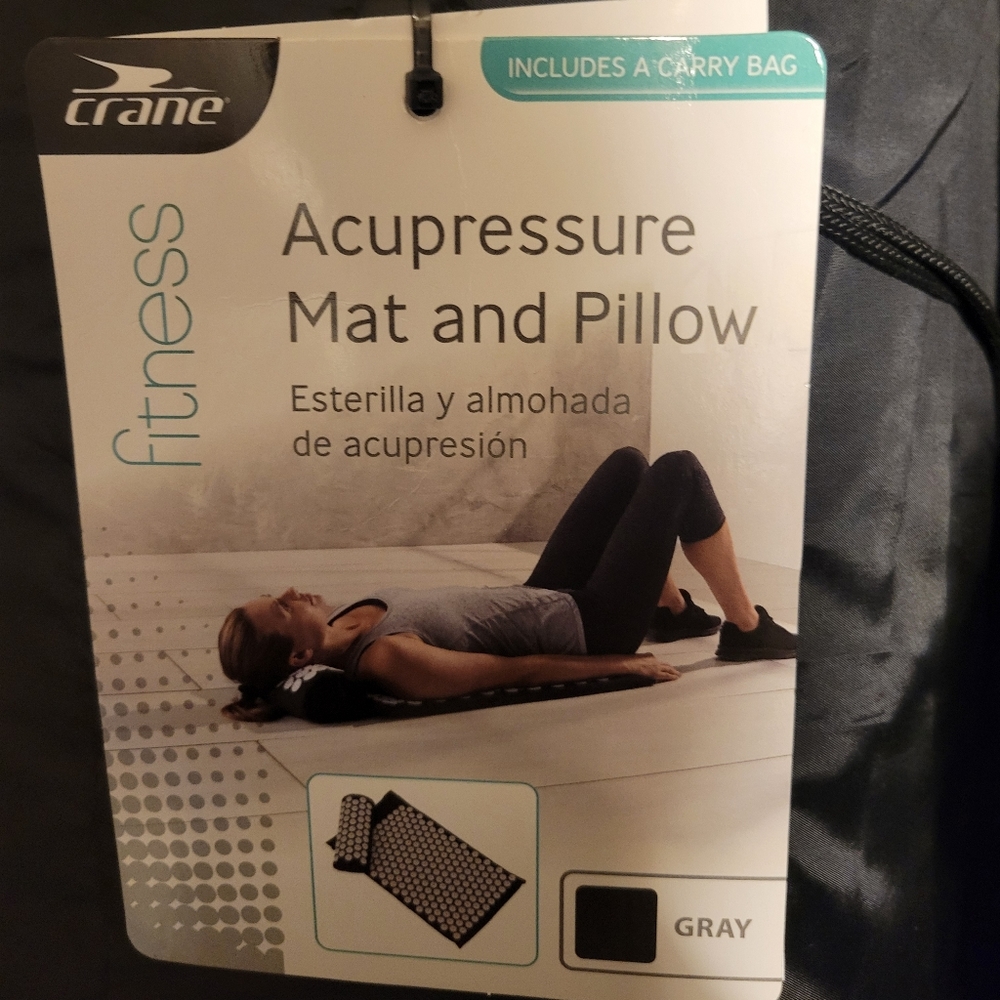 Acupressure Mat and Pillow in bag